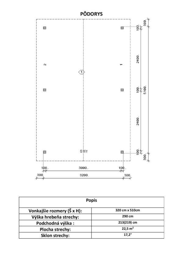 Carport Drive 320x510 cm - Image 2