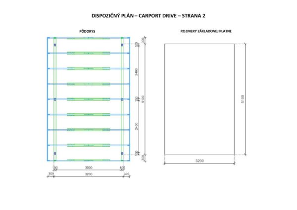 Carport Drive 320x510 cm - Image 4