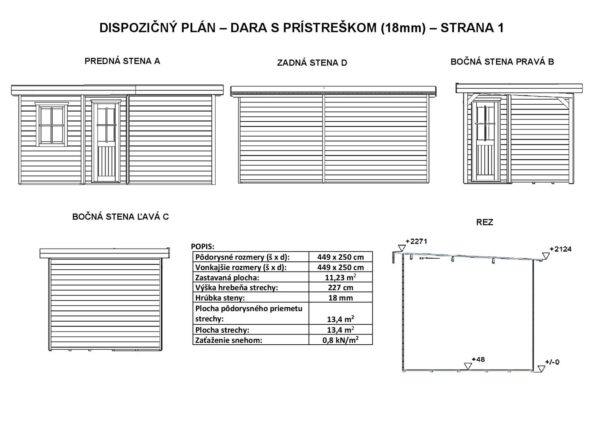 Dara s přístřeškem 18mm - Image 2