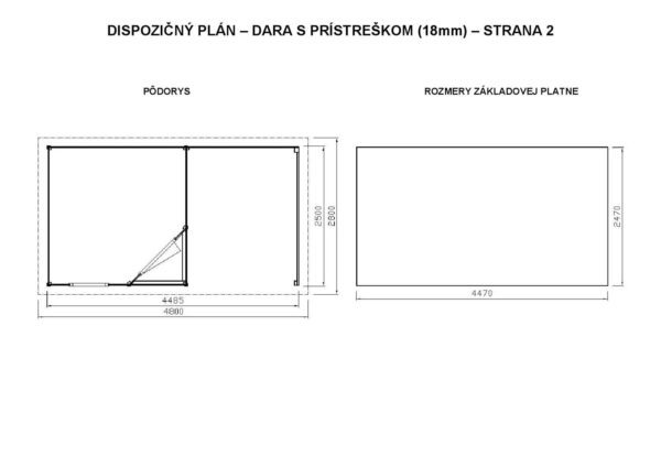 Dara s přístřeškem 18mm - Image 3