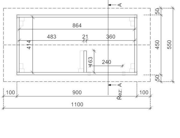 Bouda pro psa BESI, 90x45 cm - Image 2